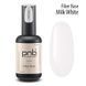 PNB UV/LED Fiber Base White Milk 17 ml PNB-2209 фото 1