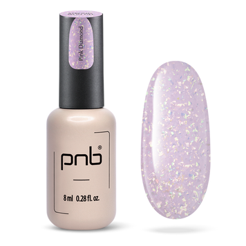 PNB UV/LED Strong Iron Gel, Pink Diamond, 8 ml PNB-4249 фото
