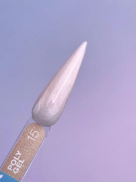Полігель для нарощування Poly Gel №15 / 30ml 876-4891-1384 фото