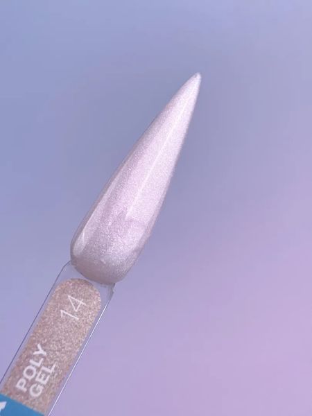 Полігель для нарощування Poly Gel №14 / 30ml 876-4890-1383 фото