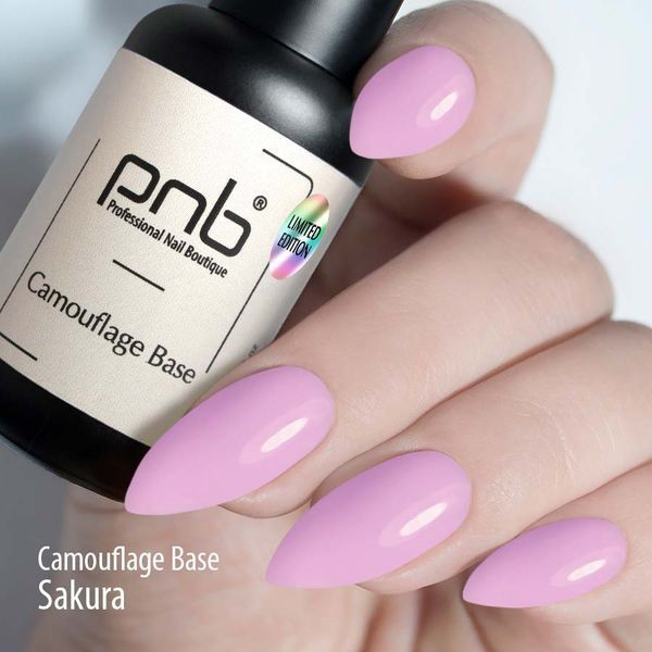 Камуфлююча база PNB, Сакура, делікатний рожевий, 8 мл PNB-2171 фото